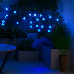 Solar LED Fiber Optic Garden Light – Waterproof Outdoor Decor