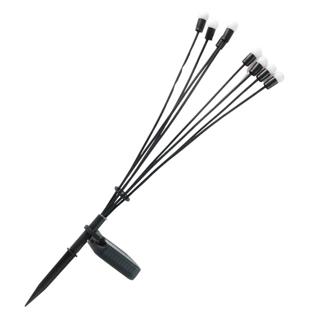 Solar LED Fiber Optic Garden Light – Waterproof Outdoor Decor