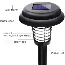 Solar Mosquito Trap – UV LED Garden Light (2 Pc) | Garden Vera