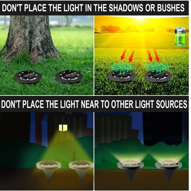 Solar Powered LED Garden Lights – Eco-Friendly Outdoor Pathway Lighting