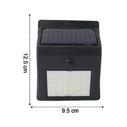 Solar Powered LED Wall Light – Motion Sensor Outdoor Security Lamp