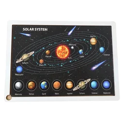 Solar System Puzzle for Kids – Educational Wooden Space Toy