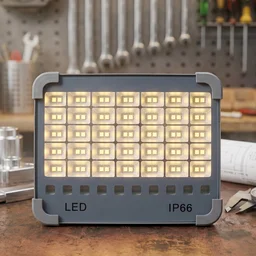 Solar USB Rechargeable LED Flood Light – Waterproof & Portable