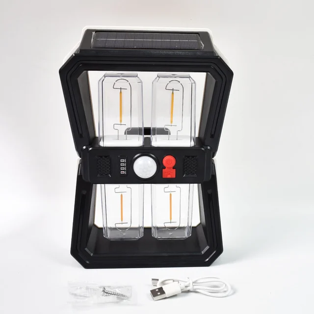 Solar Wall Lantern – 3 Modes & Motion Sensor | Indo Glow