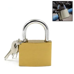 Solid Padlock 38mm – Durable Brass Body, 3 Keys | Safelix