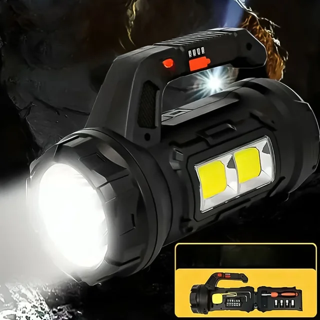 SOS Light with Toolbox – Multi-functional & 18W Torch | ToolMate Pro