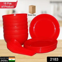 Soup Bowl Set – Unbreakable, Microwave Safe 18 Pcs | Indo Glow