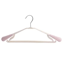 Space-Saving Cloth Hanger – Durable PP & Steel Hook | BathNova