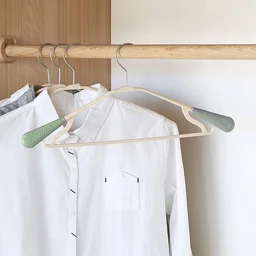 Space-Saving Cloth Hanger – Durable PP & Steel Hook | BathNova
