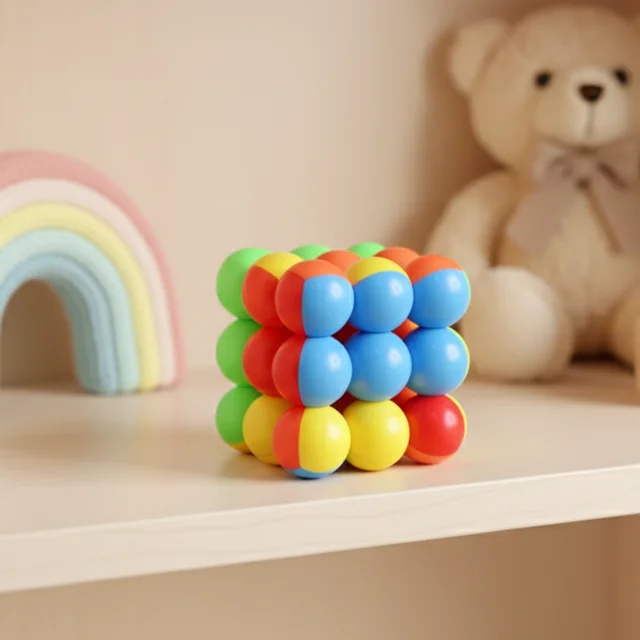 Speed Ball Cube Toy – Engaging Colorful Puzzle for Kids