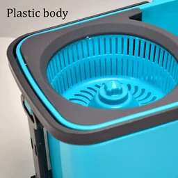 Spin Mop with Wheels & Large Bucket – Effortless Cleaning | Pro Clean