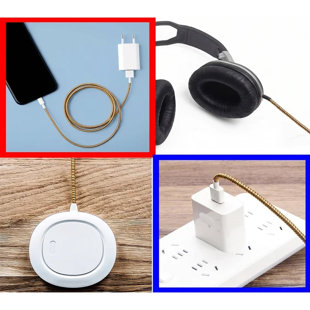 Spiral Cable Protector Sleeve – Durable Flexible Cord Saver