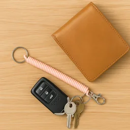 Spiral Coil Keychain Bracelet – Flexible & Durable Wrist Key Holder