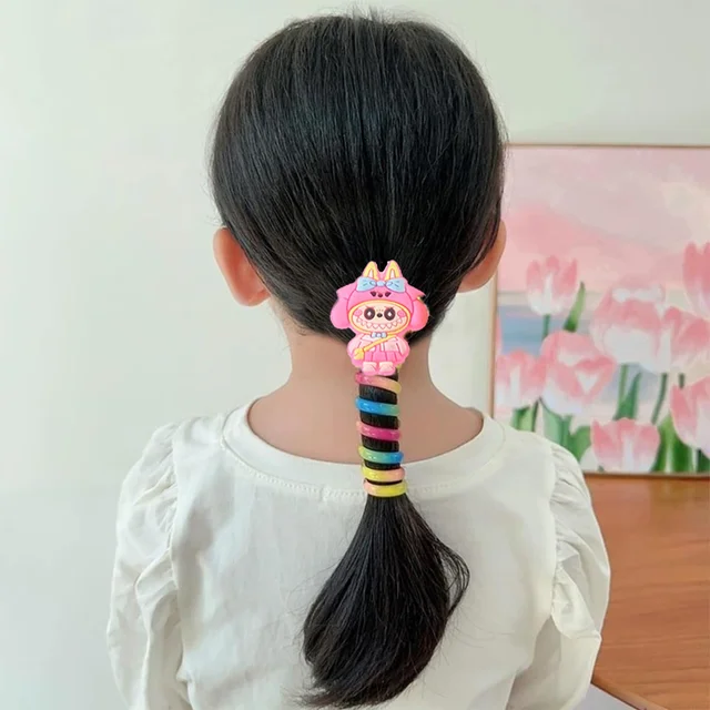 Spiral Hair Braiding Clips for Kids – Colorful Cartoon Designs