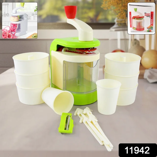 Spiral Potato Twister – Manual Snack Maker with Vacuum Base