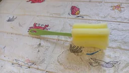 Sponge Cup Washing Brush – 20cm Kitchen Cleaning Tool | Velvet Wipe