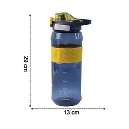 Sports Water Bottle 1400ml – Leakproof Flip Lock Lid with Straw