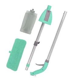 Spray Mop – 360° Rotating Head, Washable Pad | Velvet Wipe
