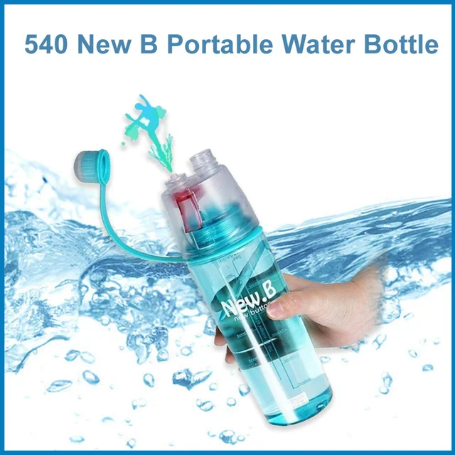 Spray Water Bottle – 600ML BPA-Free for Hydration | Own Hydrate