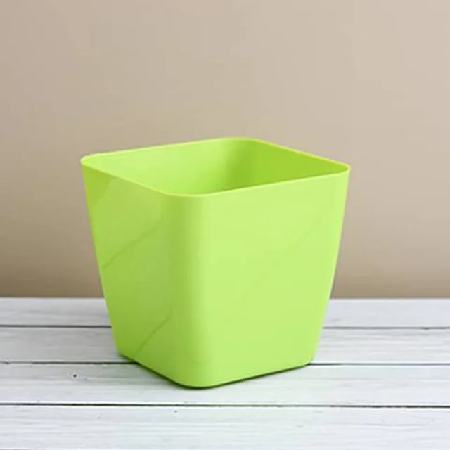 Square Flower Pots for Indoor & Outdoor Gardening |