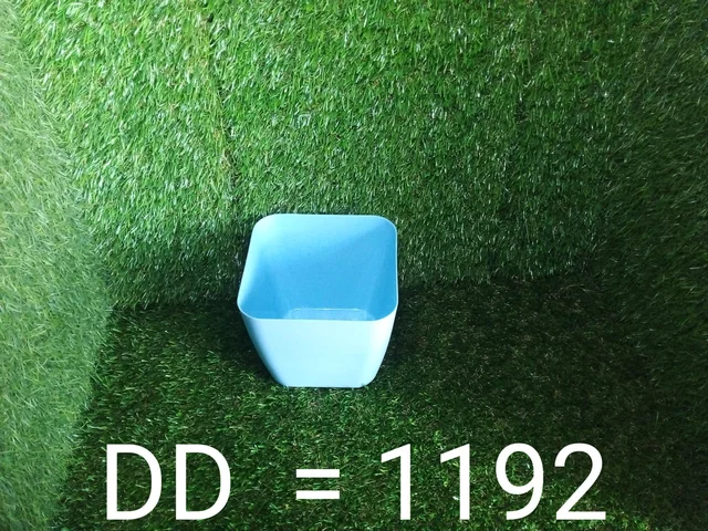 Square Flower Pots for Indoor & Outdoor Gardening |