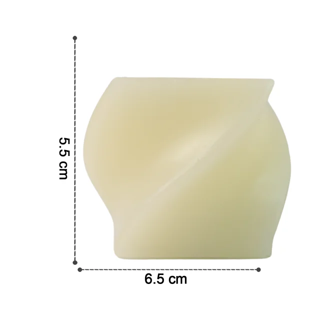 Square LED Flameless Candles – Set of 6 for Home Decor & Pooja
