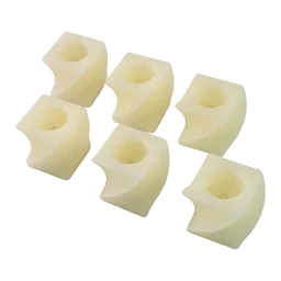 Square LED Flameless Candles – Set of 6 for Home Decor & Pooja