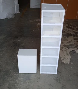 Stackable Storage Cart – 6-Layer Foldable Organizer | Organivo