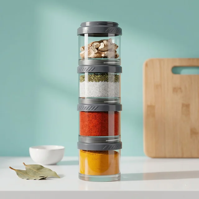 Stackable Storage Container Set – Space Saving & Modular Design