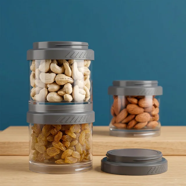 Stackable Storage Container Set – Space Saving & Modular Design