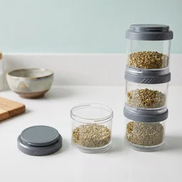 Stackable Storage Container Set – Space Saving & Modular Design