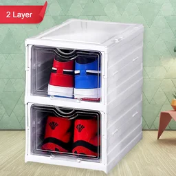 Stackable Storage Rack – Foldable Drawer Shelf | Organivo