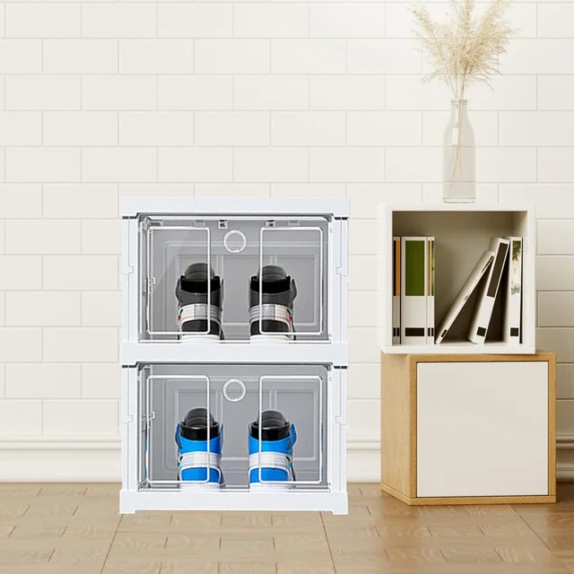 Stackable Storage Rack – Foldable Drawer Shelf | Organivo