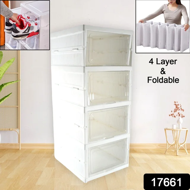 Stackable Storage Rack – Multifunctional Foldable Utility | Organivo