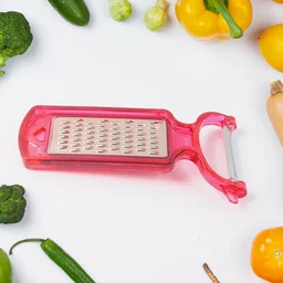 Stainless Steel 2-in-1 Kitchen Peeler for Easy Food Prep