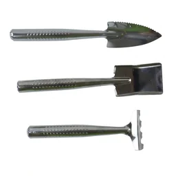 Stainless Steel 3 in 1 Garden Hand Tool Set Spade Rake and Fork (3 Pc Set)