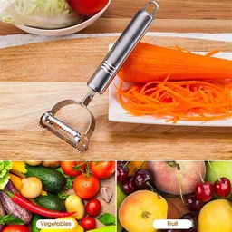 Stainless Steel 3-in-1 Vegetable Peeler Set – Precise & Versatile