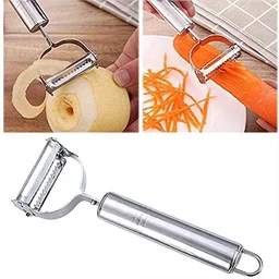 Stainless Steel 3-in-1 Vegetable Peeler Set – Precise & Versatile