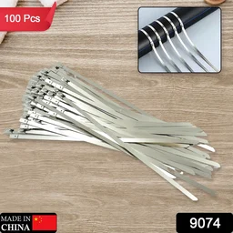 Stainless Steel Cable Ties – 100 Pcs Heavy-Duty | BoltForce