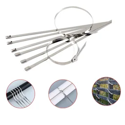 Stainless Steel Cable Ties – 100 Pcs Heavy-Duty | BoltForce
