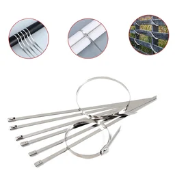 Stainless Steel Cable Ties – 100mm Rustproof 10-Pack | WipeTech