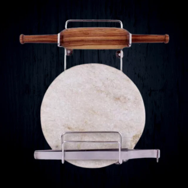 Stainless Steel Chakla Belan Chimta Stand – Kitchen Organizer | CookAura