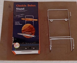 Stainless Steel Chakla Belan Chimta Stand – Kitchen Organizer | CookAura