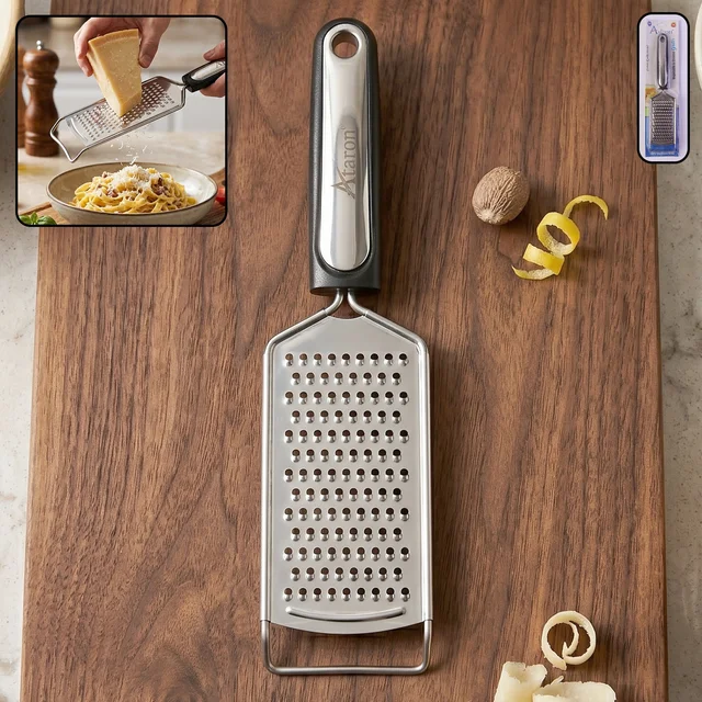 Stainless Steel Cheese Grater – Compact & Easy to Store for Kitchen Use