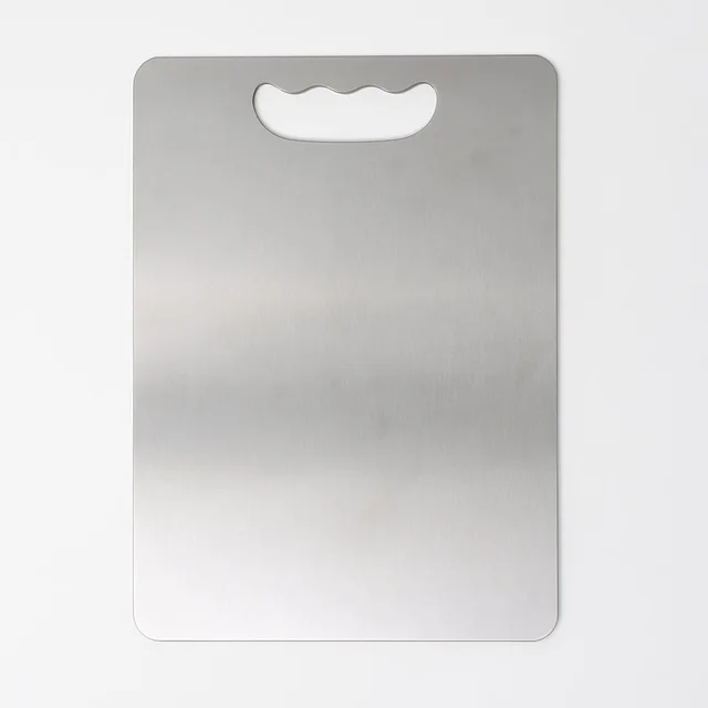 Stainless Steel Chopping Board – Durable 1.5mm Thick Cutting Surface