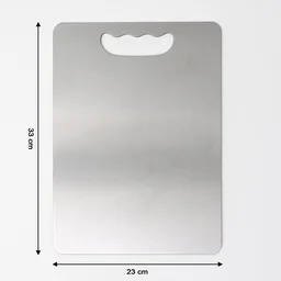 Stainless Steel Chopping Board – Durable 1.5mm Thick Cutting Surface