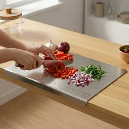 Stainless Steel Chopping Board – Hygienic & Durable for Kitchen
