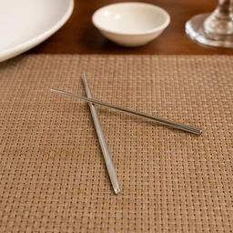 Stainless Steel Chopsticks – Premium Reusable Dining Set (2 Pc)