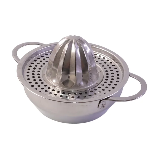Stainless Steel Citrus Juicer – Manual Hand Press for Fresh Juice