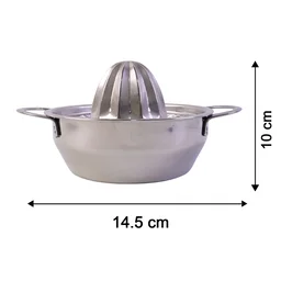 Stainless Steel Citrus Juicer – Manual Hand Press for Fresh Juice
